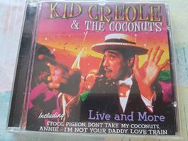 CD Kid Creole & The coconuts - Live and more