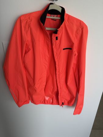 Veste Craft vélo orange fluo, taille M – Coupe-vent!