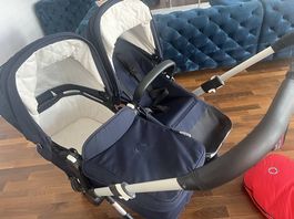 Wie  NEU Bugaboo Donkey 2 Geschwisterwagen  Komplettset