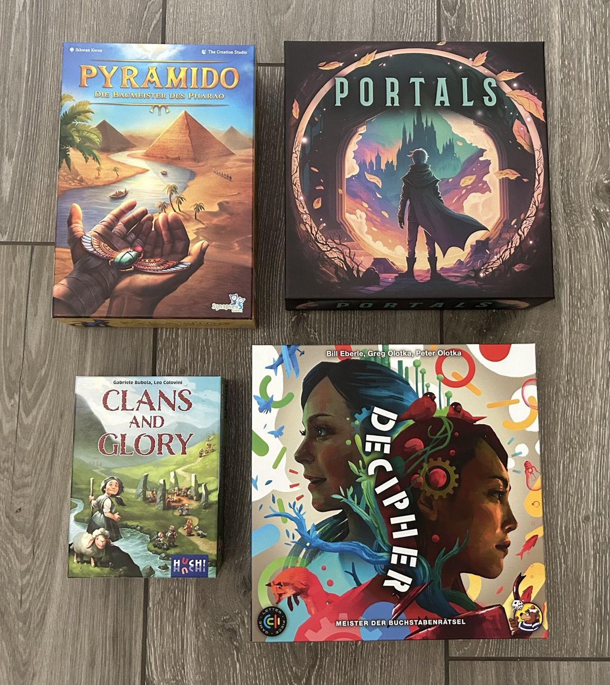 Giochi: Brettspiel-Set (4er-Bundle) – Nuovo (secondo la descrizione) da Baar venduto da WhatTheFunk01