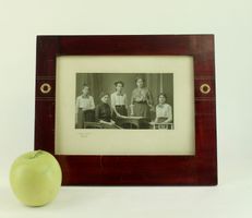 SCHÖNER FOTORAHMEN, SCHWEIZ ?, ANFANG 20. JAHRHUNDERT.
