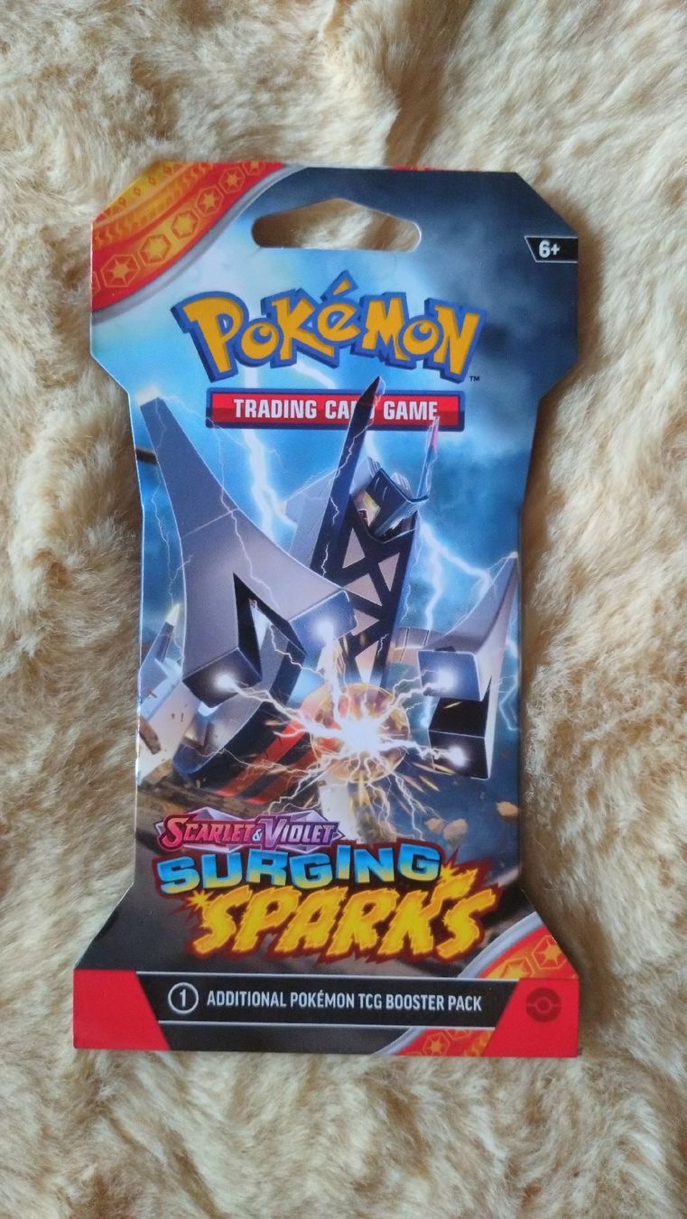 Pokémon Carte collezionabili: Pokémon Scarlet & Violet Surging Sparks Booster – Nuovo e nell'imballaggio originale da Farvagny-le-Grand venduto da LaCaverne