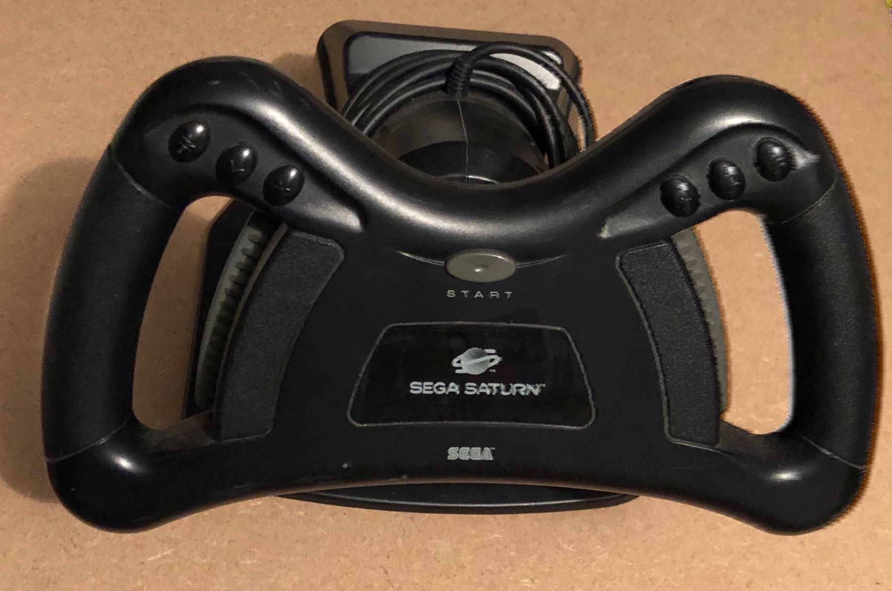 Controller: Sega Saturn Arcade Racer Lenkrad – Usato da Kestenholz venduto da Inna09