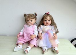 2 Reborn Mädchenpuppen