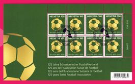 2020, 1771, Sonderbogen CH Fussballverband, Stempel ET