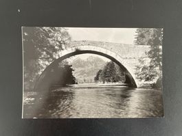 AK FR Pont sur la Sarine à Grandvillard