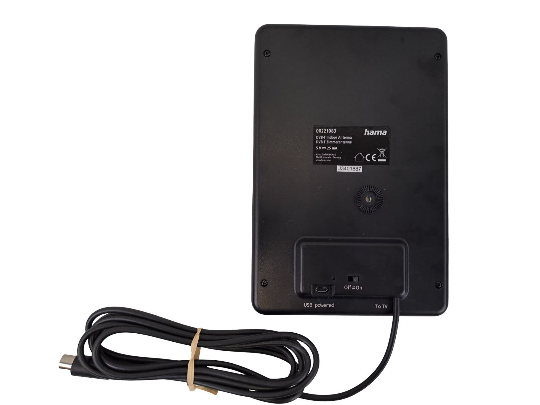 Technique de radiocom: Hama Pro Flachantenne  45 dB, DVB-T / -T2 – Neuf (Voir description) à Männedorf par Restwert_Maennedorf 1