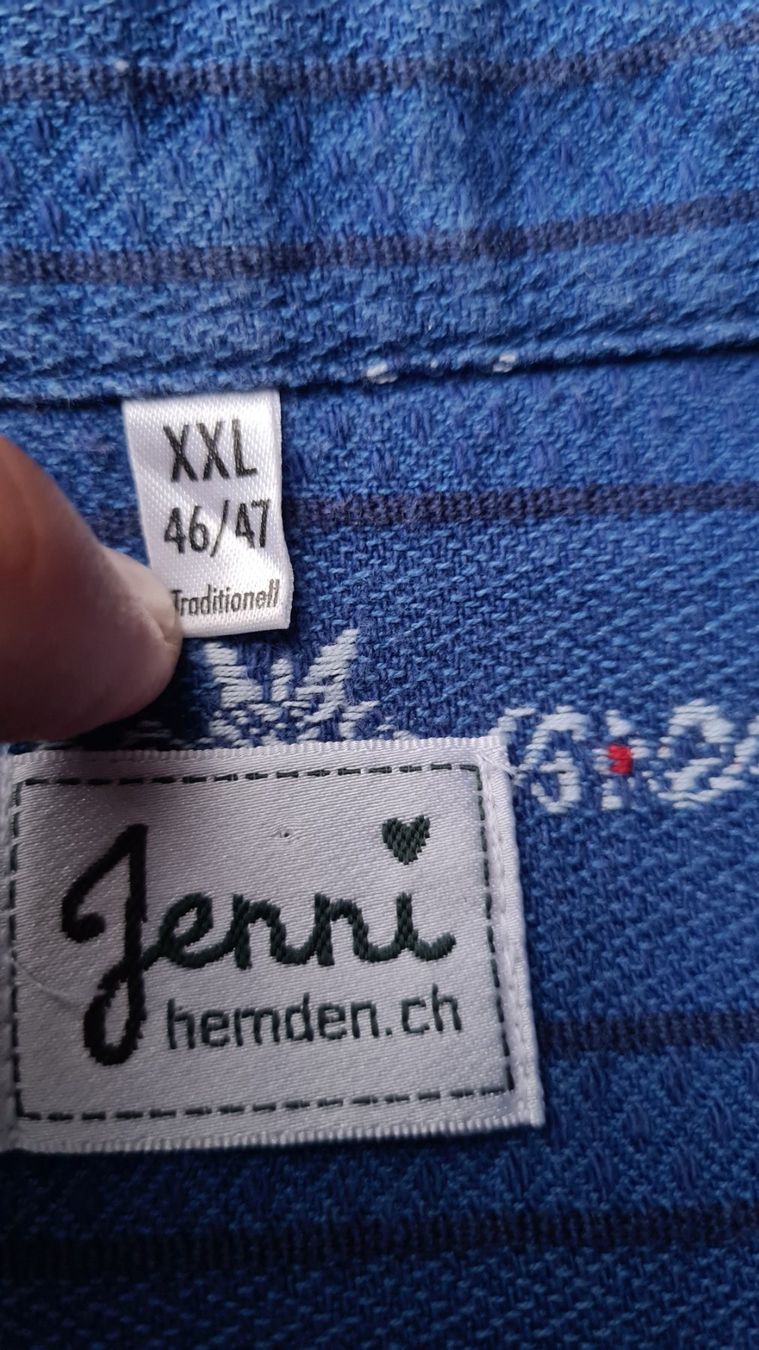 Camicie: Original Jenni Edelweisshemd 2 x XL – Usato da Ferden venduto da jemyce 1