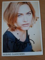 Gesine Cukrowski - handsignierte Autogrammkarte