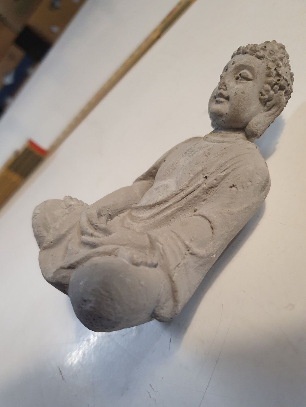 Figurines: Buddahstatue Zement – D'occasion à Zürich par loosebone 4