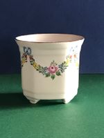 Cachepot kleiner Blumentopf Porzellan handbemalt Vase
