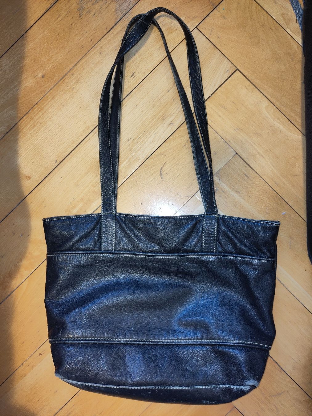 Borse: Vintage sac à main en cuir – Usato da Lausanne venduto da jea_l6qn