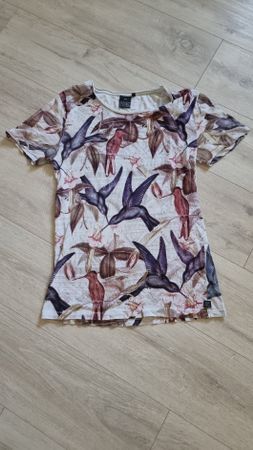 WE T-Shirt Grösse S Kolibri Muster Sommerlich