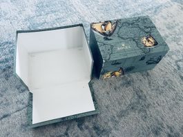 Rolex vintage Uhrenbox Karton mit Weltkarten Motiv gross