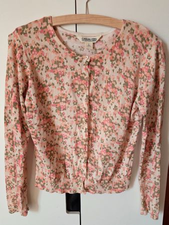 Sfera Strickjacke geblümt Sommer L