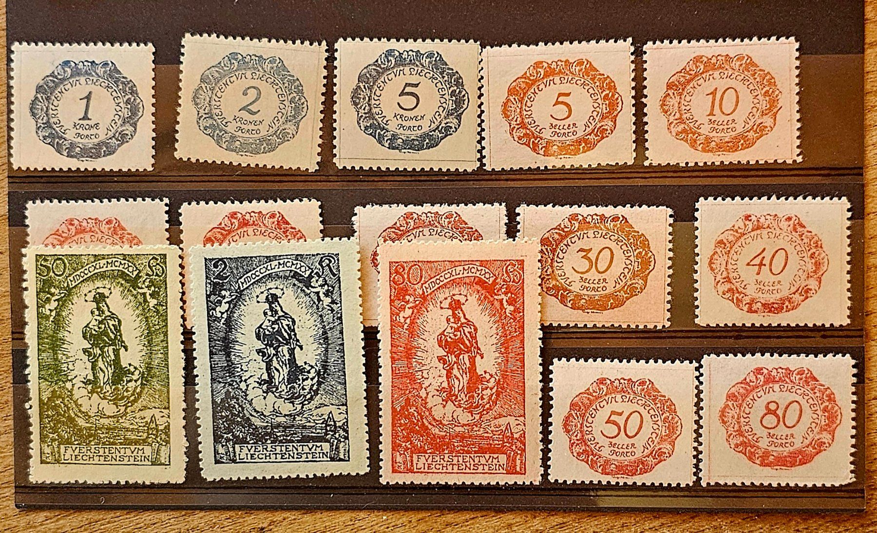Tutti i francobolli: LIECHTENSTEIN - alte Briefmarken – Usato da Les Valettes venduto da Nuba1