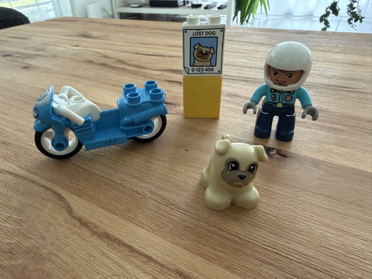 Lego Giocattoli: LEGO Duplo Polizeimotorad – Nuovo (secondo la descrizione) da Winkel venduto da Laura-Fee