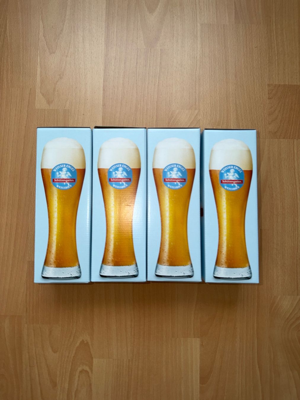 Gläser: Schützengarten Weisser Engel Stange – Neu und originalverpackt aus Bad Ragaz von Nikis_Markt