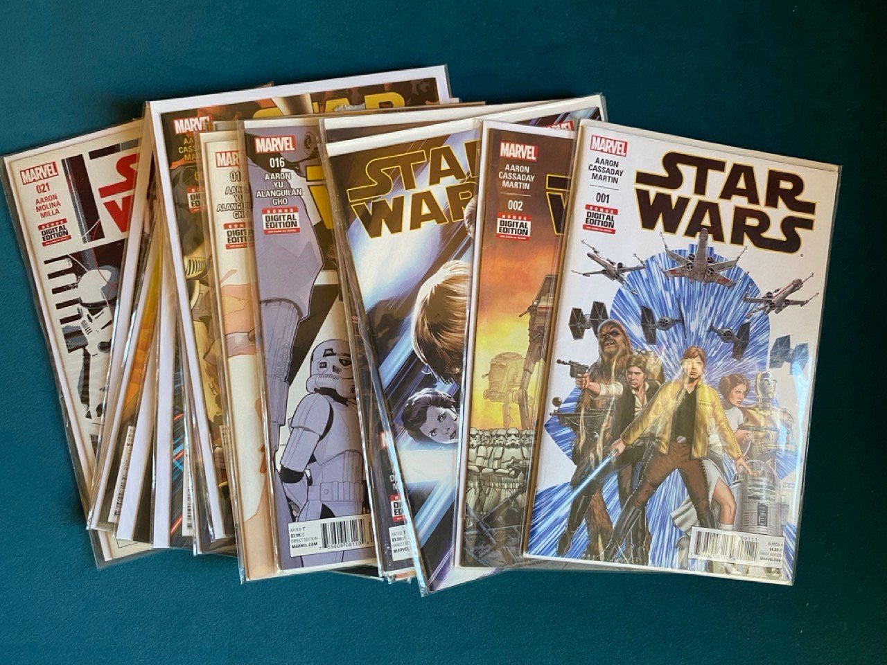 Comics: Star Wars #1–21 (Marvel Comics, 2015–2016) – Gebraucht aus Schmiedrued von swissgeeks01