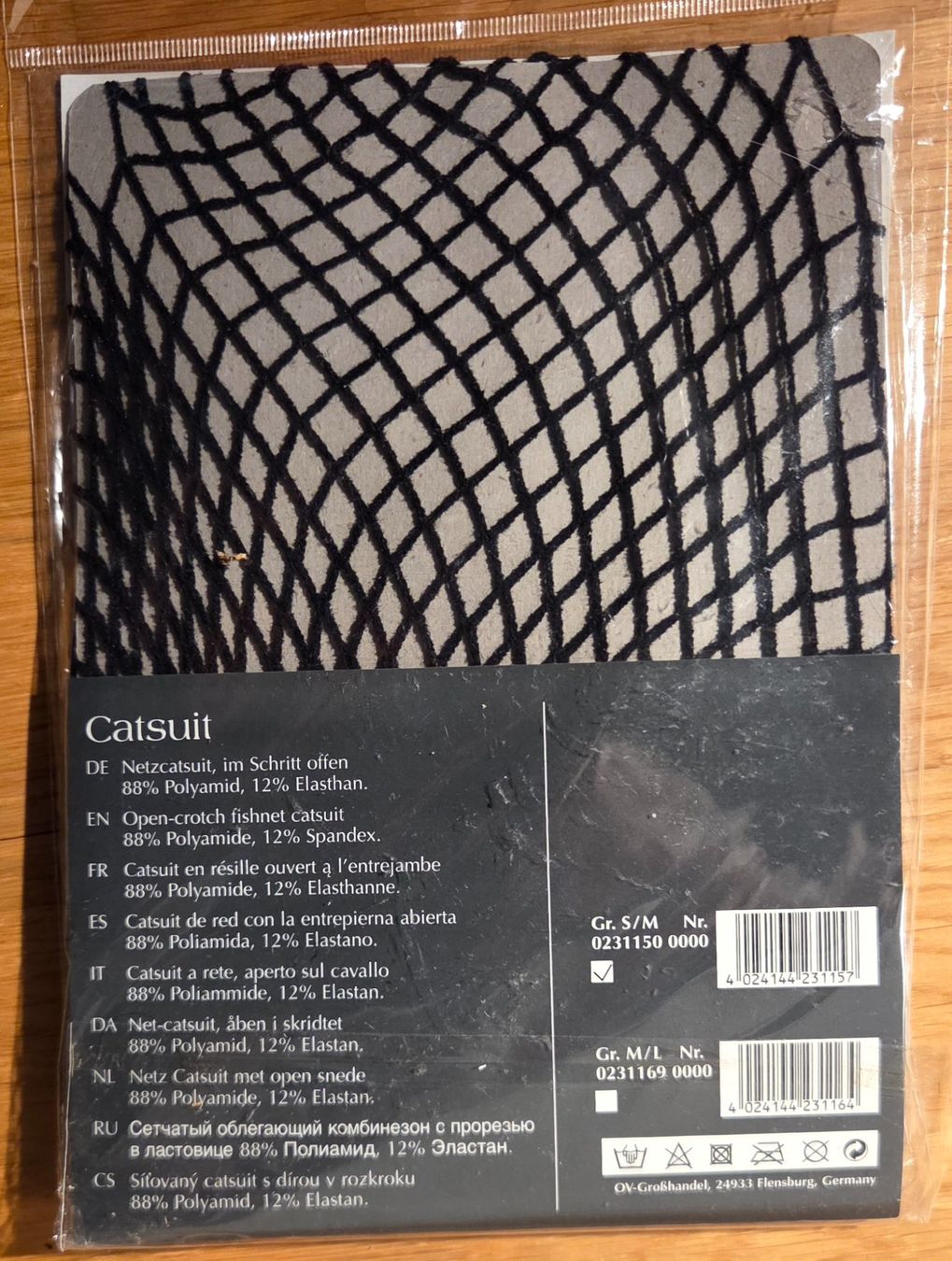 Biancheria intima: Mesh Sexy Catsuit – Nuovo e nell'imballaggio originale da Beinwil am See venduto da gabipetrovay 1