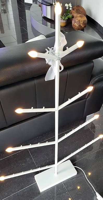 Tutte le decorazioni: Weisser Lichterbaum mit LED-Kerzen – Usato da Wangen SZ venduto da daslohntsich 1