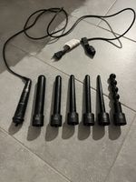 6-teiliger Lockenstab
