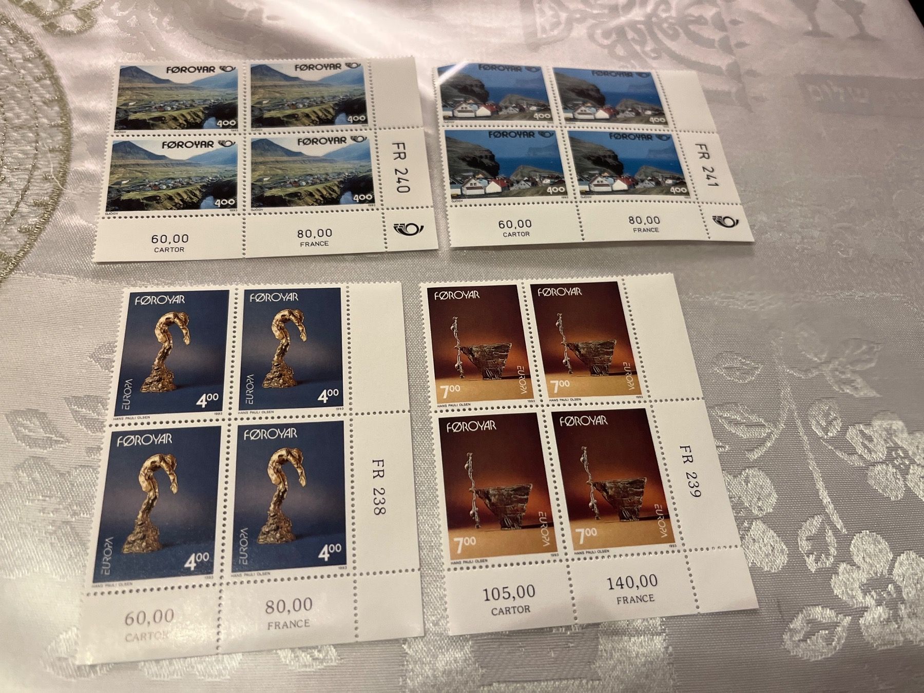 Tutti i francobolli: Färöer Briefmarken Landschaft – Nuovo e nell'imballaggio originale da Zürich venduto da engebrunau