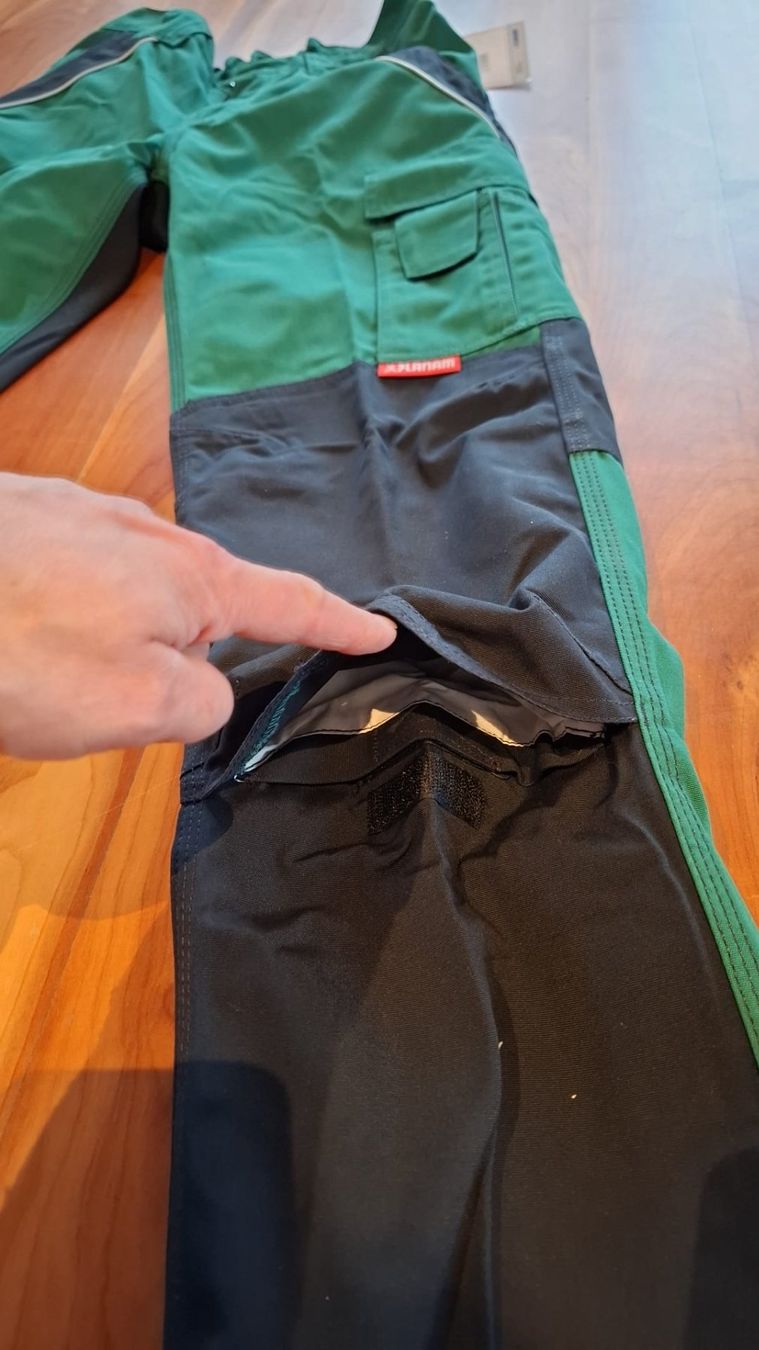 Pantaloni: Arbeitshose Gr. 58 Grün/Blau – Nuovo e nell'imballaggio originale da Gipf-Oberfrick venduto da posuine 2