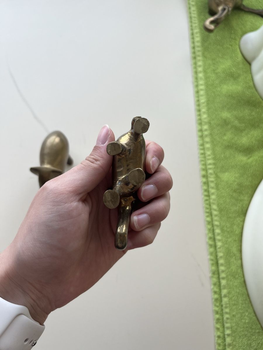 Statuette: Elefanten Trio aus Metall – Usato da Ennetbürgen venduto da ser_q5qn 5