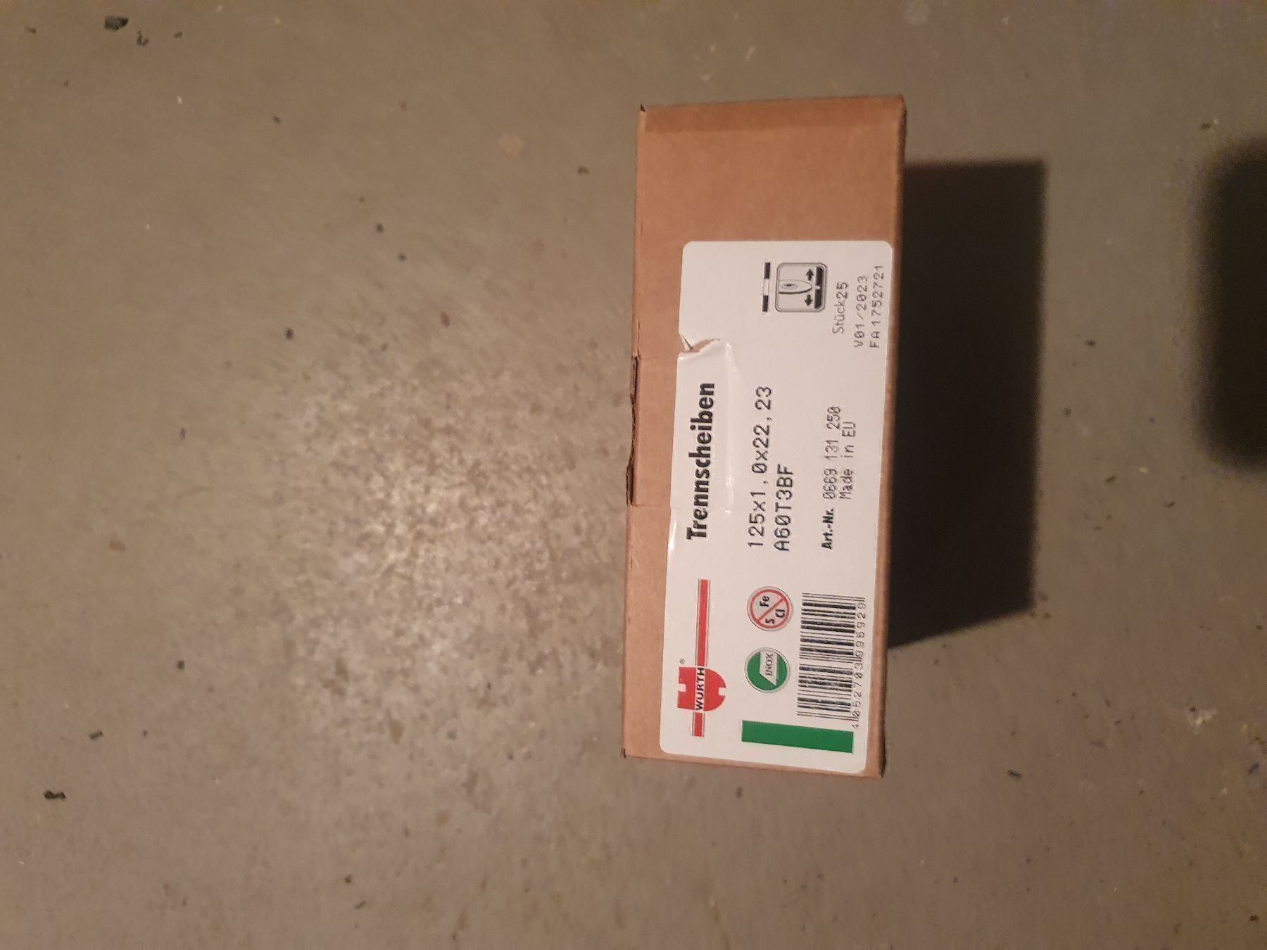 Würth Alle Werkzeuge: Flexscheiben für chromstahl – Neu und originalverpackt aus Basel von Meti200 2