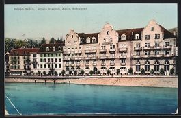 Ennet-Baden, Hotels Sternen, Adler und S