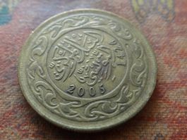 TUNISIE  100  Millim  2005