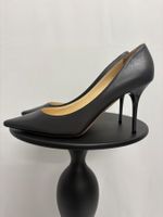 Jimmy Choo Pumps grau Leder 40 spitz 9cm
