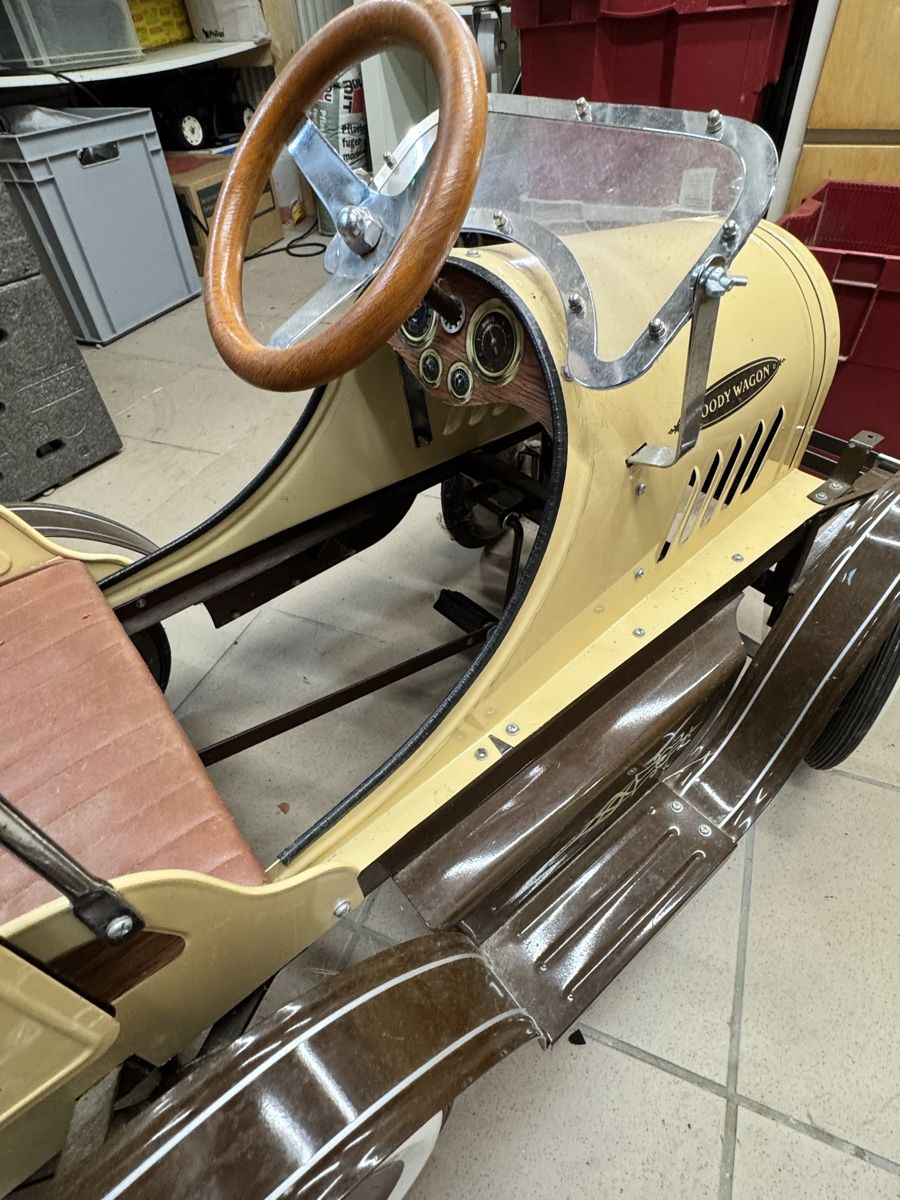 Veicoli per bambini: Kinder Tretauto Woody Wagon – Usato da Rickenbach BL venduto da eumlin 1