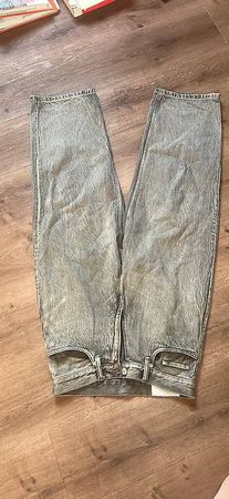 Graue baggy Jeans Hose