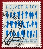 Nr.1354 mit Stempel 200 j.Schw.Gemeinn.Gesellschaft 2010   
