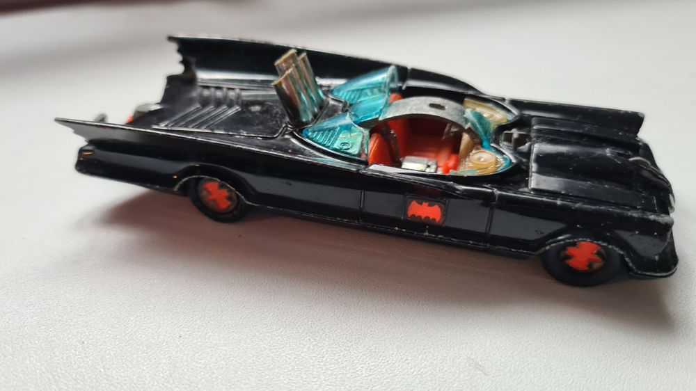 Batmobile Vintage 1/43 Norev - Modèle Militaire Incomplet, Occasion Des Années 70