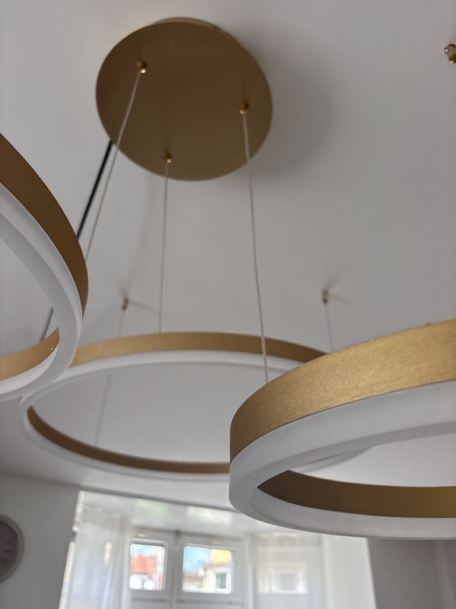 Lampadari & plafoniere: moderne 3-teilige Ring-Deckenlampe, dimmbar – Usato da St. Gallen venduto da jan_xkh8 2