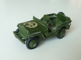 antiker Dinky Toys 153a US Army Jeep  aus den 1950er- Jahren