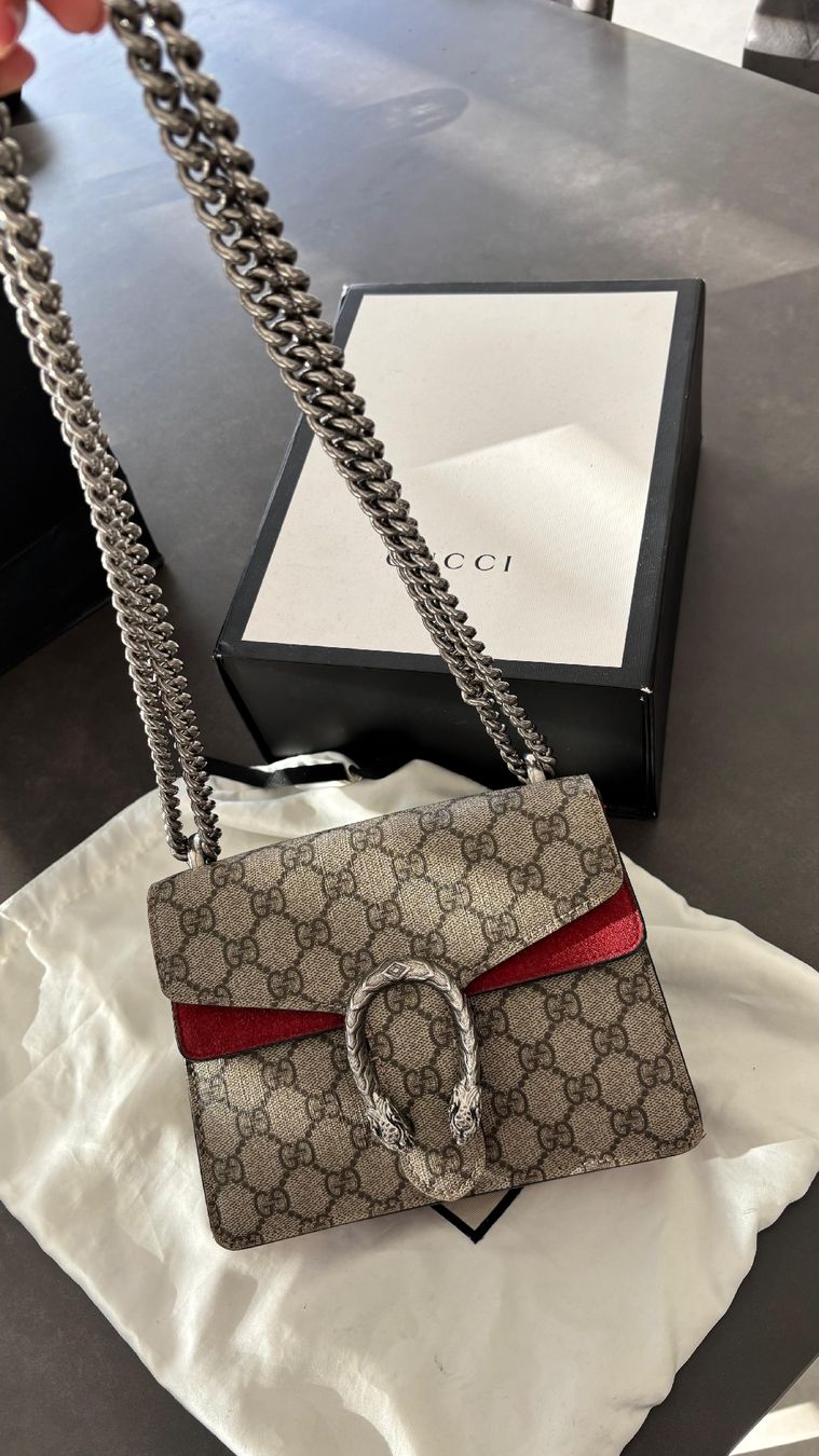 Gucci Borse da donna: Gucci Dionysos toile rouge – Usato da Riddes venduto da marioCro16 1