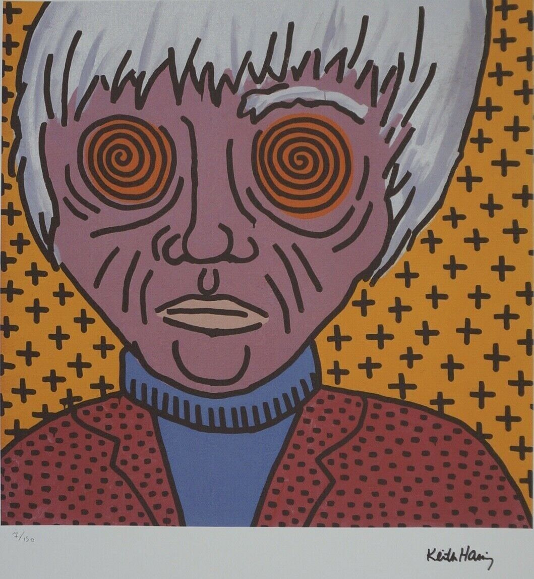 Foto & Immagini: KEITH HARING   HANNUMMERIERT DRUCKSIGNIERT – Usato da Gersau venduto da kunst-online 1