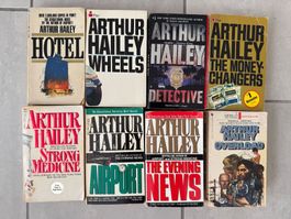8 englische Romane von Arthur Hailey