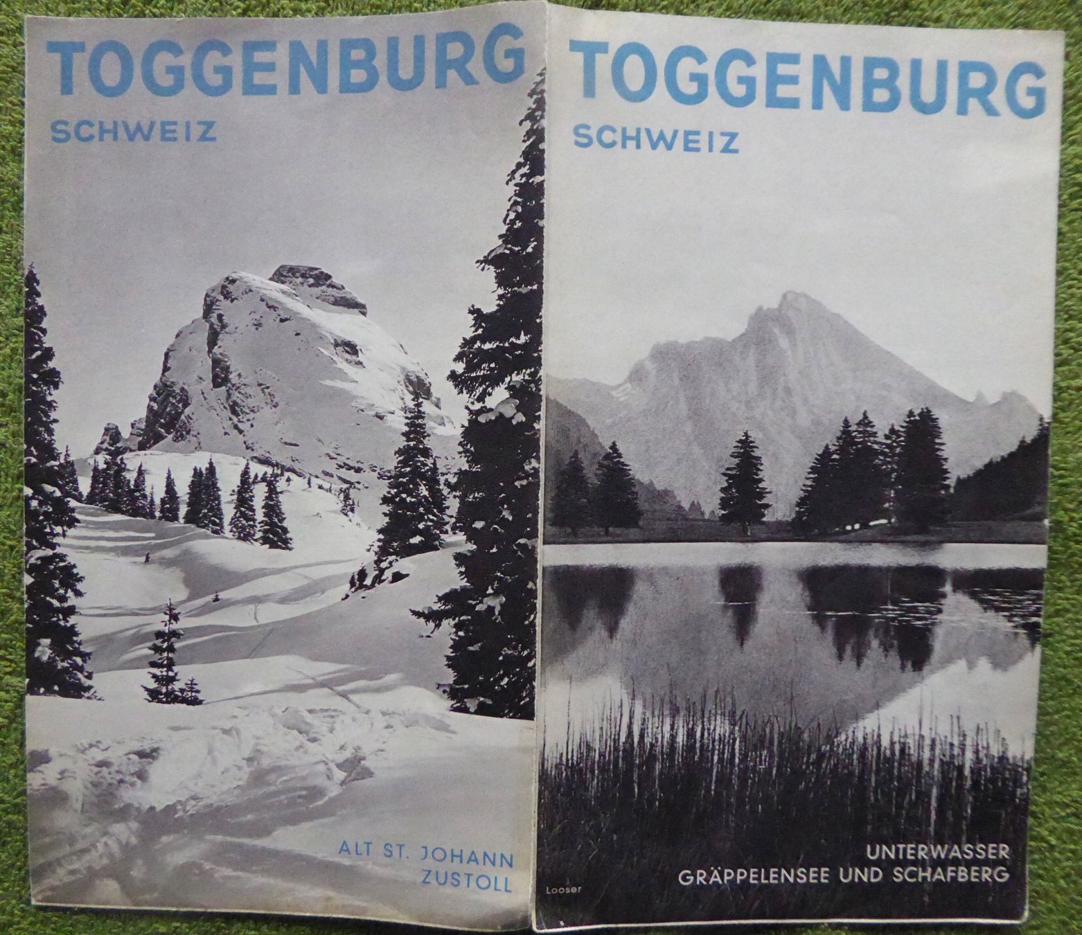 Documenti: Toggenburg. Faltprospekt – Usato da Affoltern am Albis venduto da Cadorso