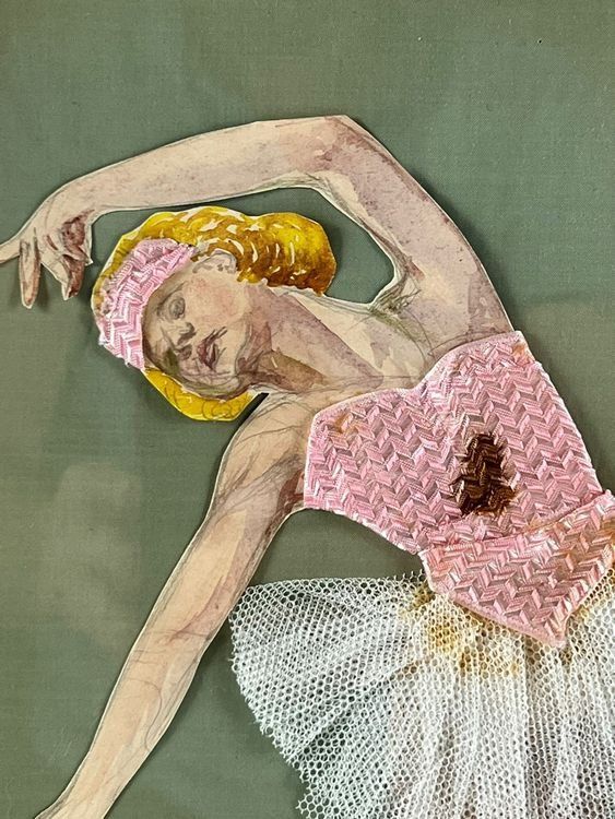 Tableaux: Ballerina in Mischtechnik – D'occasion à Hinwil par Unglaubliche-Treffer 1