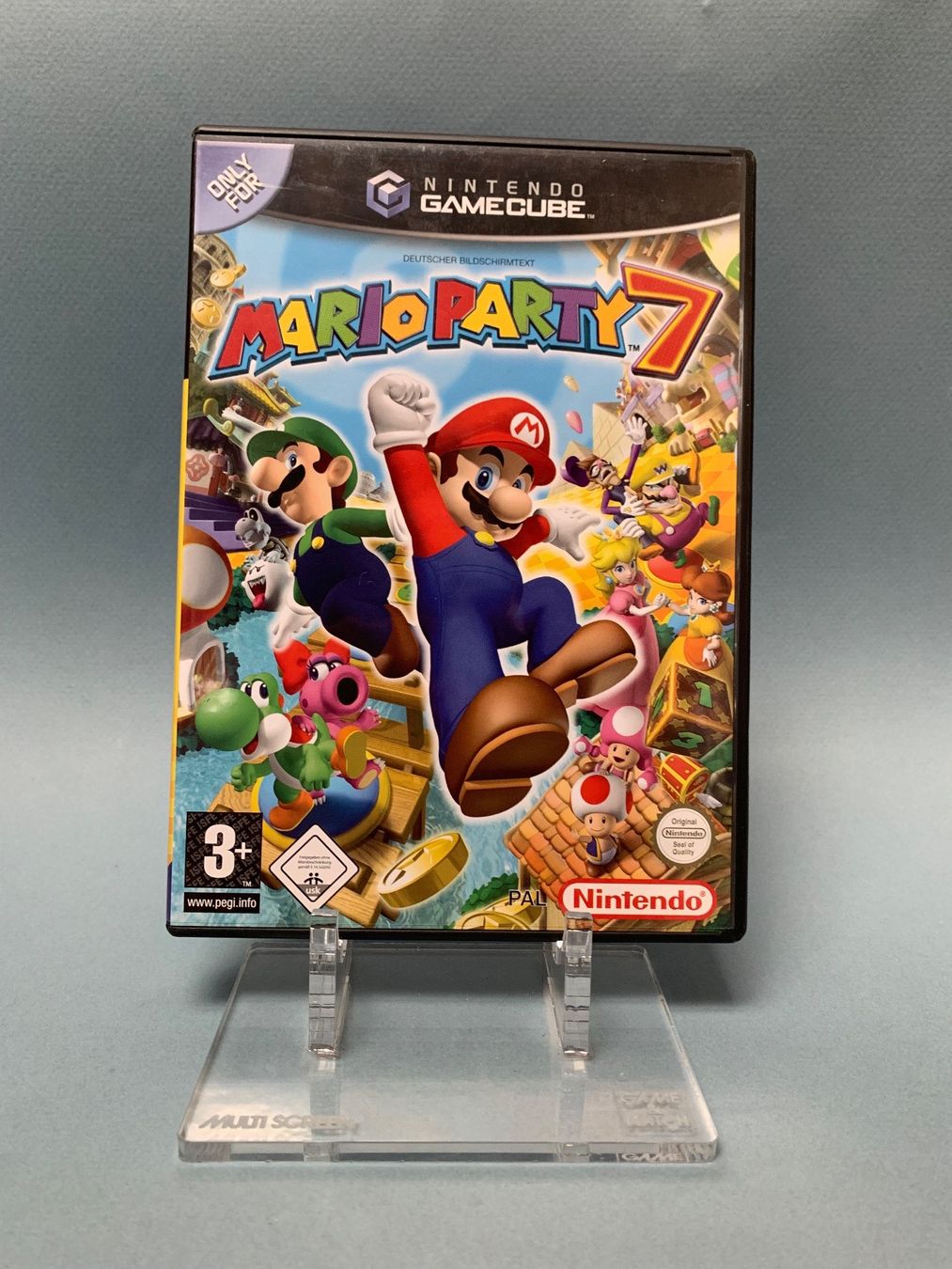 Nintendo Giochi: Gamecube / Mario Party 7 inklusive 2 Mikrofone – Usato da Kölliken venduto da sergesellsretro 1