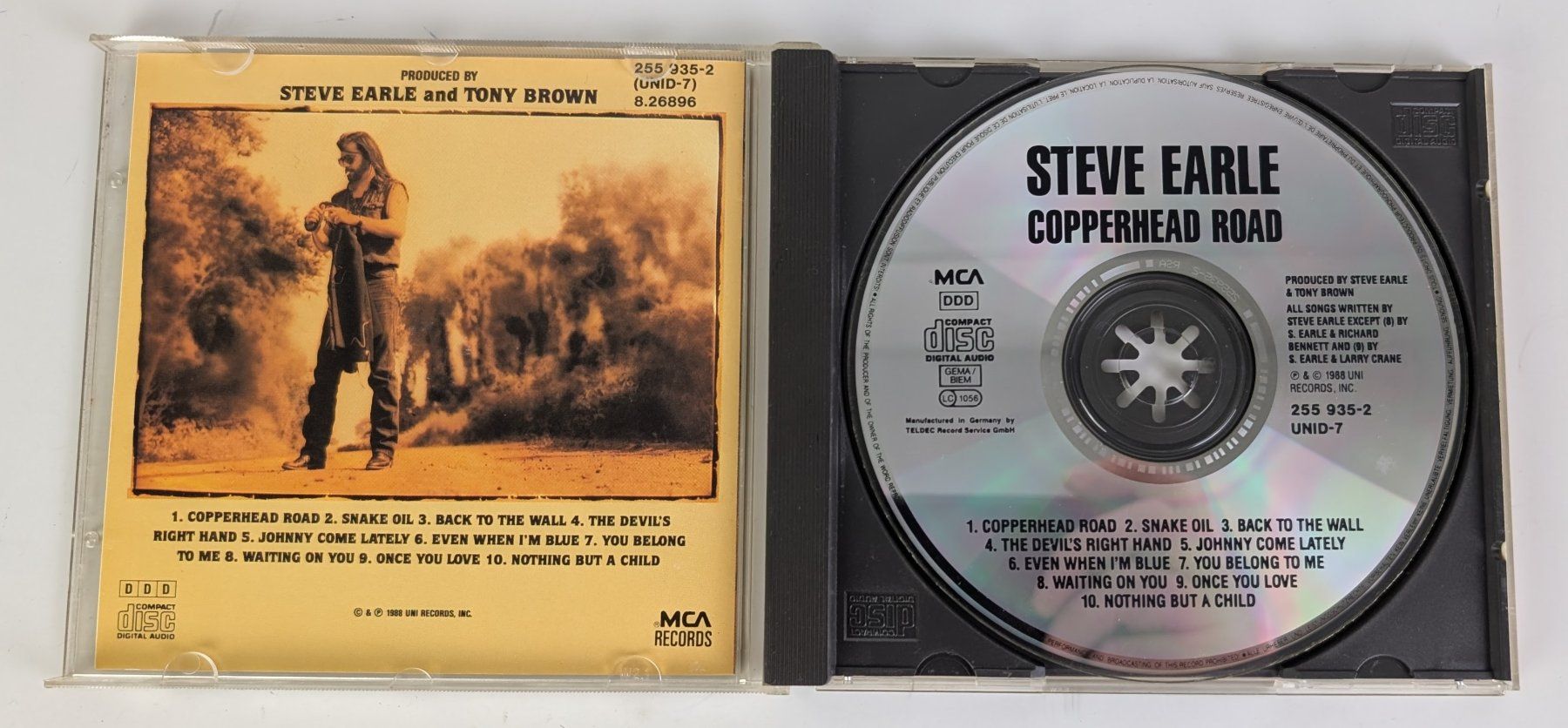 CD: Steve Earle - Copperhead Road - Kult CD - Top – Usato da Zürich venduto da 1.Simon 2