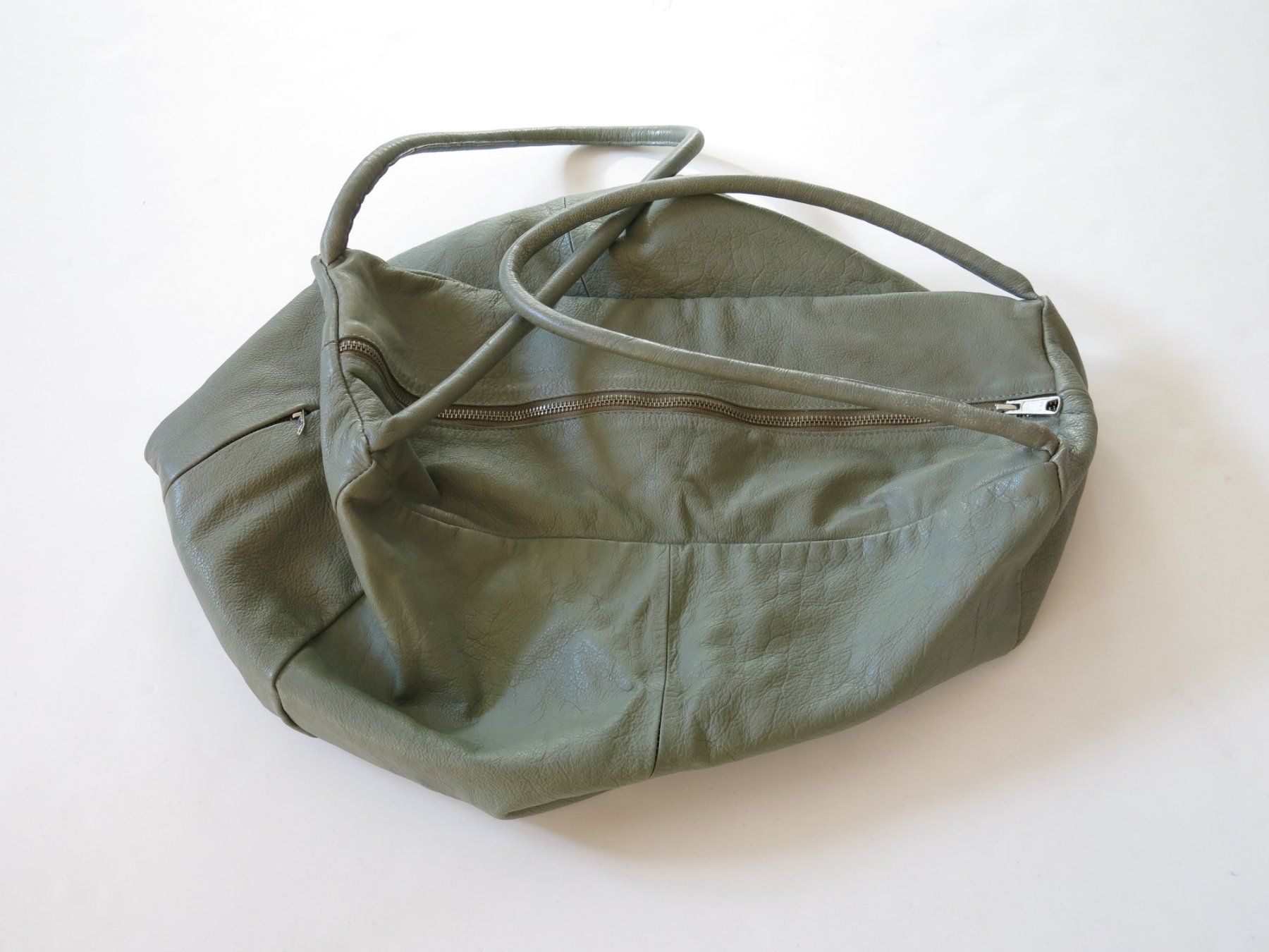Borse da donna: Sac YAYA en cuir gris clair – Usato da Neuchâtel venduto da heloisa 4