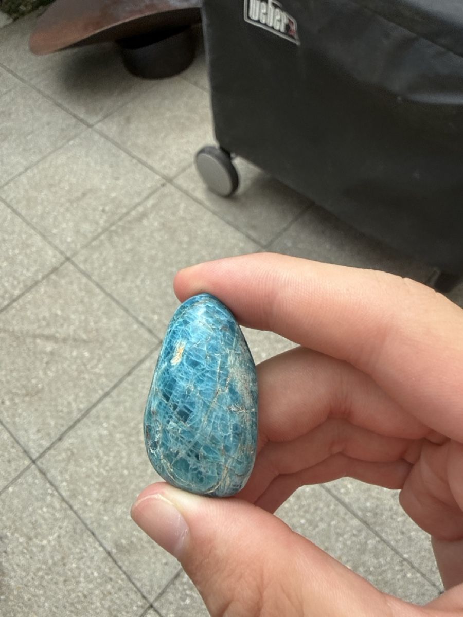 Pietre preziose: Pierre apatite bleue polie,  – Nuovo (secondo la descrizione) da Gockhausen venduto da mar_cn8t 1