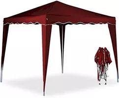 Faltpavillon CAPRI 3x3m UV50+ weinrot