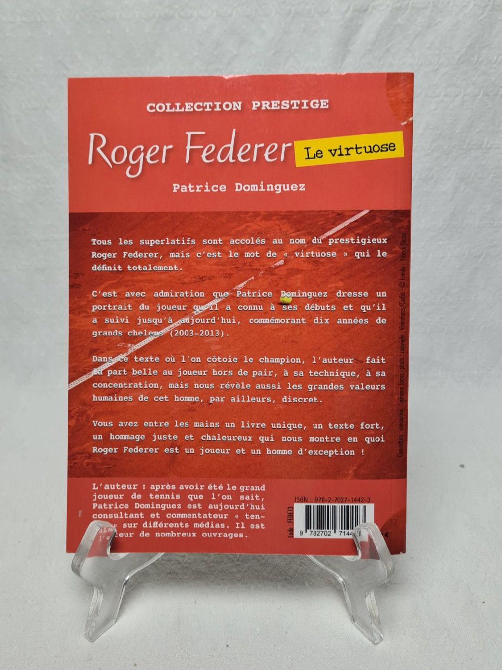 Livres: Livre "Roger Federer; Le Virtuose" – D'occasion à courtelary par ikidin65 1